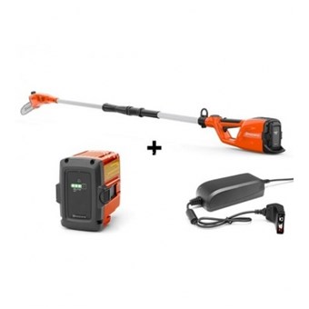 Husqvarna 120iTK4 + PK4 vyvětvovací pila sada s AKU a nabíječkou B70 + C80 Husqvarna 9705159-04 3